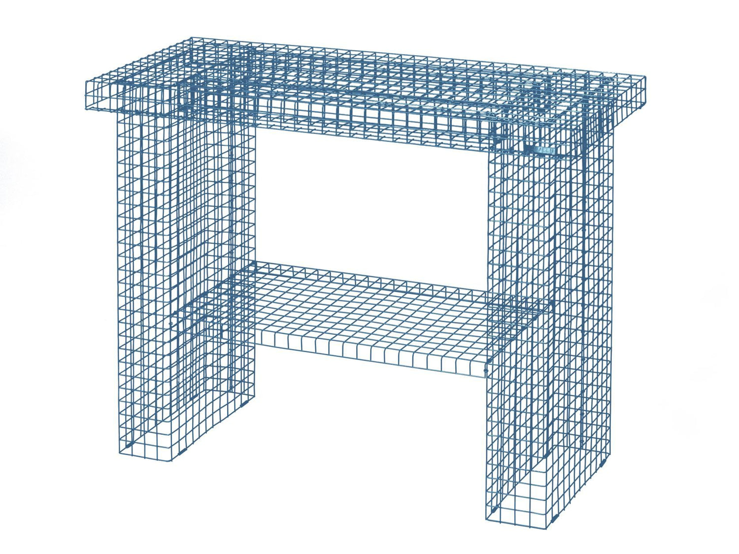 Kalager Design Console Table, Pastell Blue