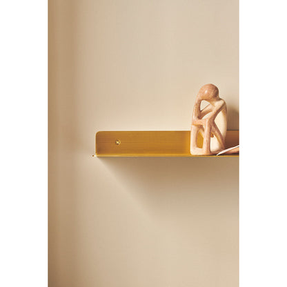 Float Brass Shelf - 40 cm