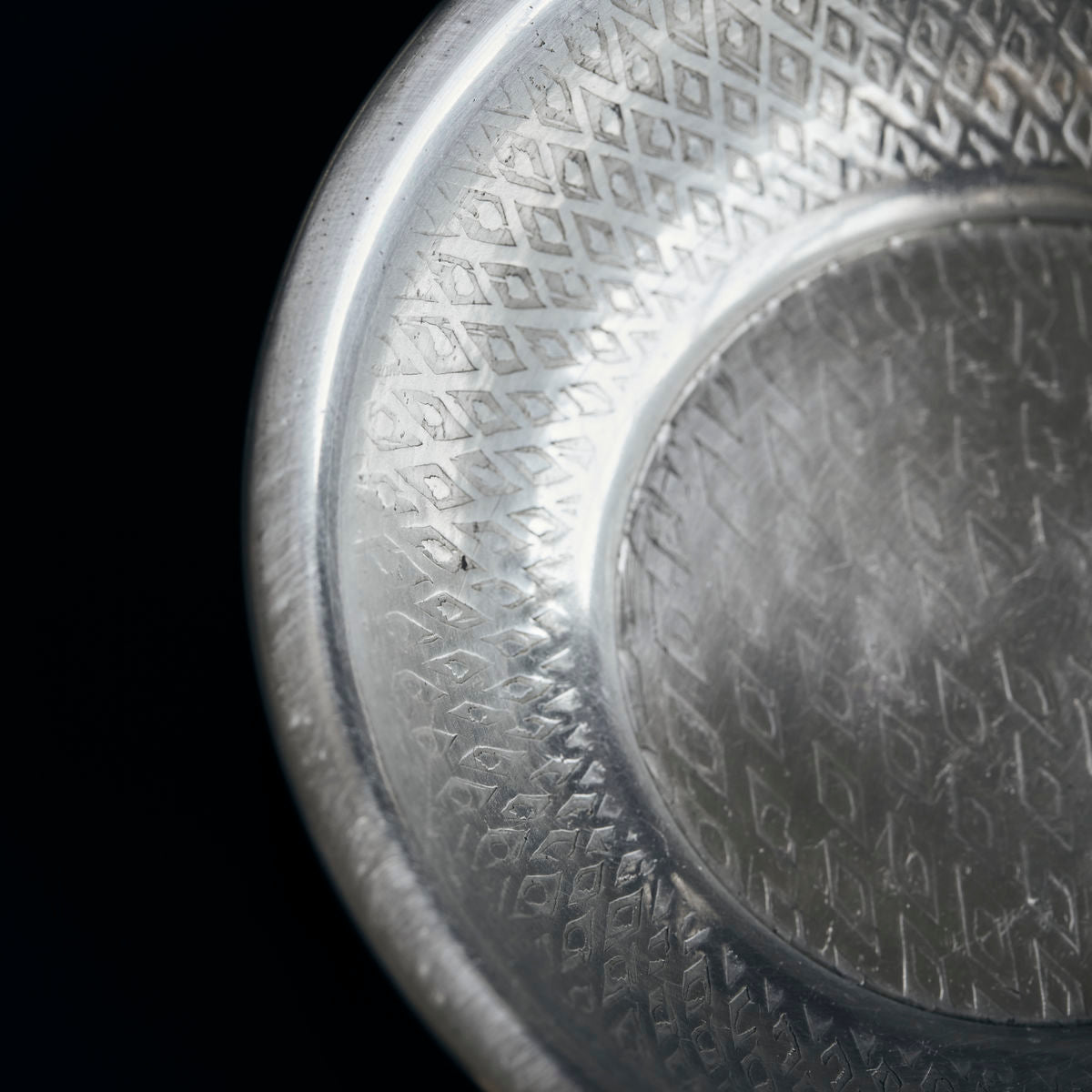 House Doctor - Bakk, Tura, Antique Silver - H: 4 cm, DIA: 12 cm