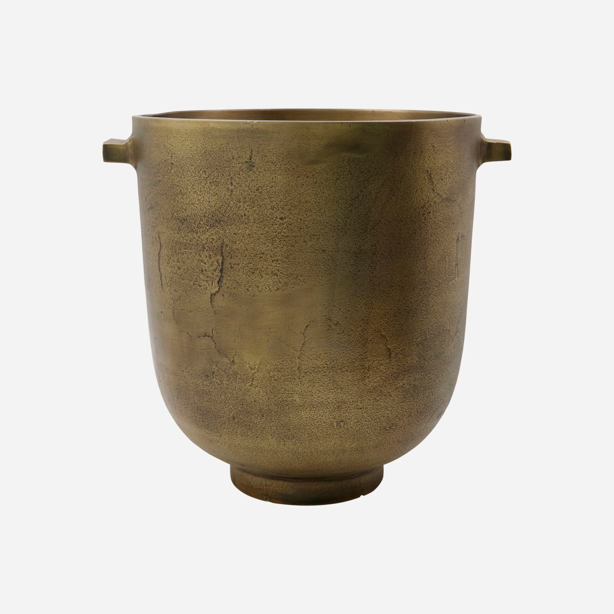 House Doctor Herb Pot, Foem, Antikk messing-H: 28 cm, DIA: 25 cm