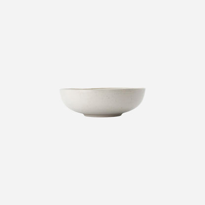 House Doctor-Bowl, Pion, Gray/White-H: 7 CM, DIA: 22 cm