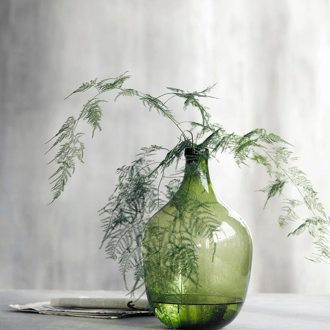 Huslege - Vase / flaske, Rec, Light Green - H: 30 cm, DIA: 19,5 cm
