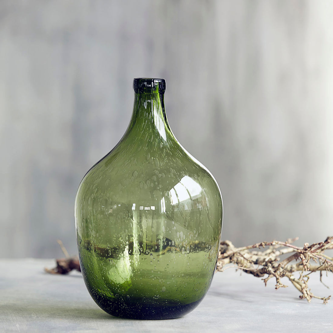 Huslege - Vase / flaske, Rec, Light Green - H: 30 cm, DIA: 19,5 cm