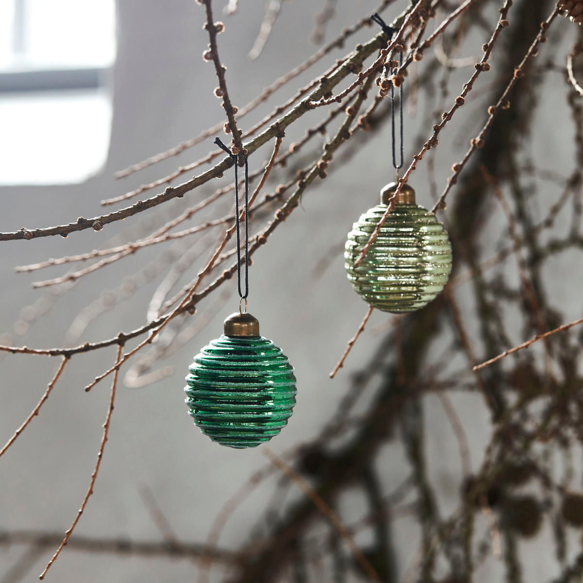 House Doctor-Christmas dekorasjoner, Lolli, Green-Dia: 6 cm