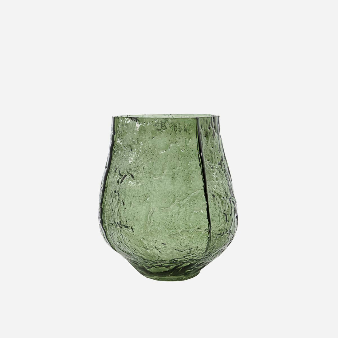 House Doctor Vase, Moun, Dark Green-H: 22 cm, DIA: 22 cm