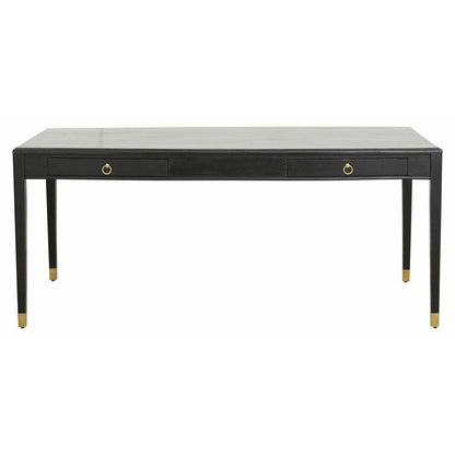 EMS Desk in Mango Tree - 179x90 - Svart/gullfinish