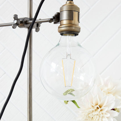 Huslege - LED PEAR, Clear Decoration, Ready - L: 17,5 cm, DIA: 12,5 cm