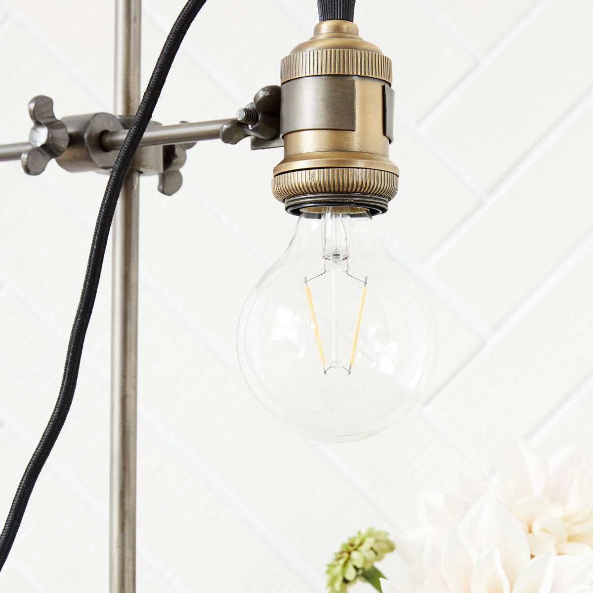 Huslege - LED PEAR, Clear Decoration - L: 10 cm, DIA: 8 cm