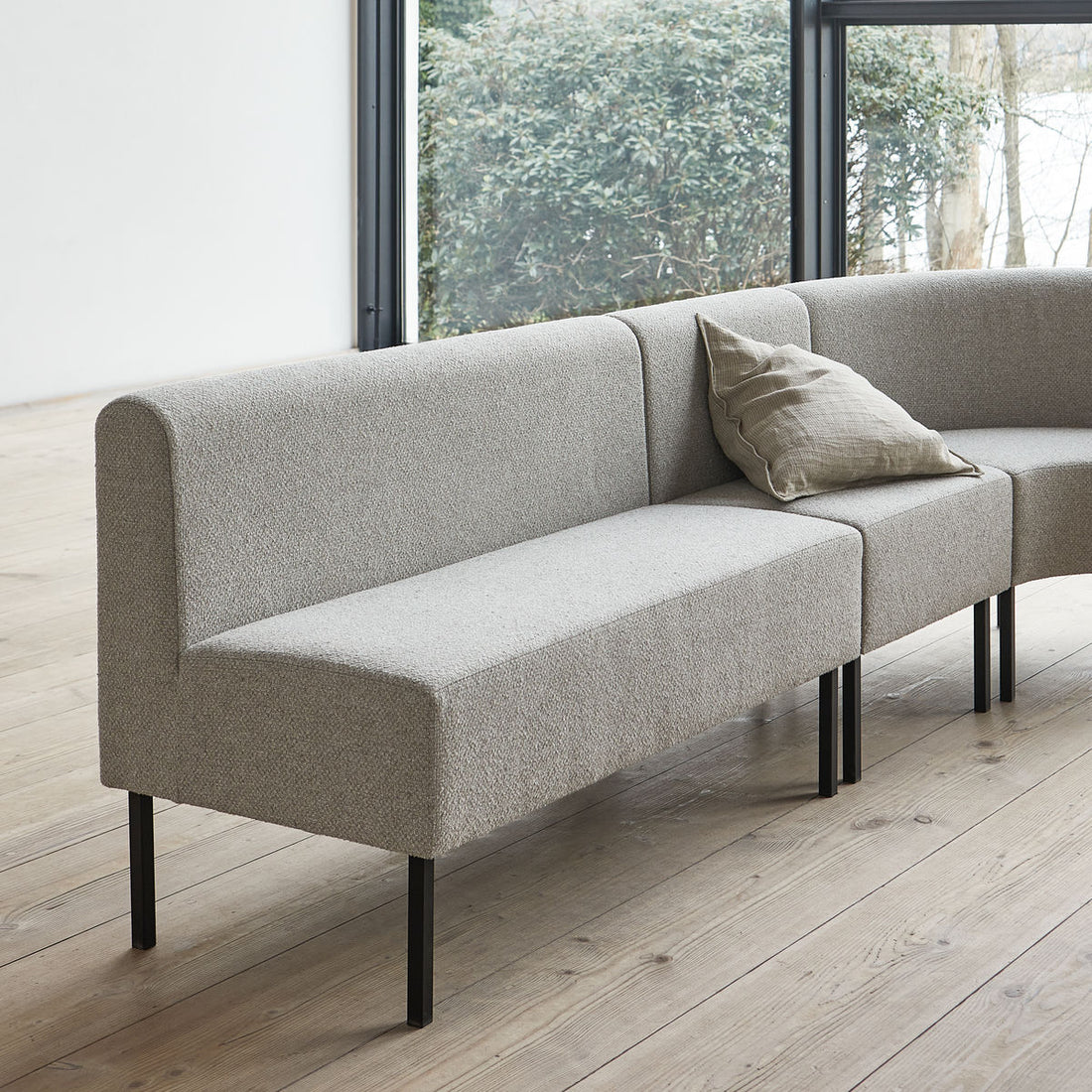Huslege - Sofa, 2 seters, naturlig - L: 120 cm, W: 60 cm, H: 80 cm