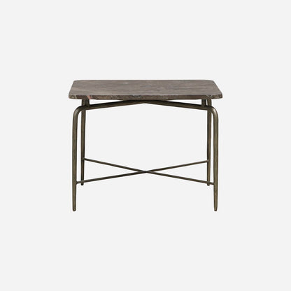 House Doctor-Sofabord, firkantet, brun-l: 60 cm, b: 60 cm, h: 45 cm