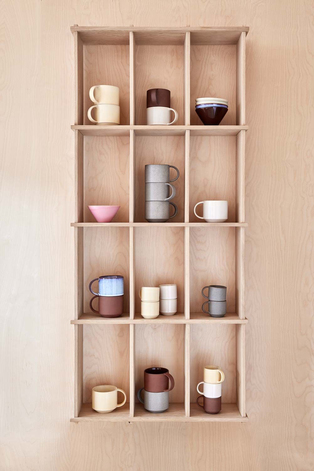 Oyoy Living Grid Shelf - stor