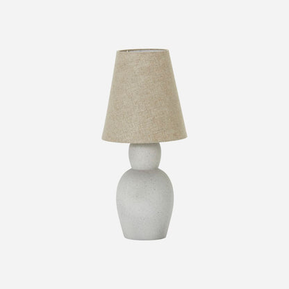 Hus lege bordlampe inkl. Lampshade, Orga, Sand-H: 67 cm, DIA: 27 cm