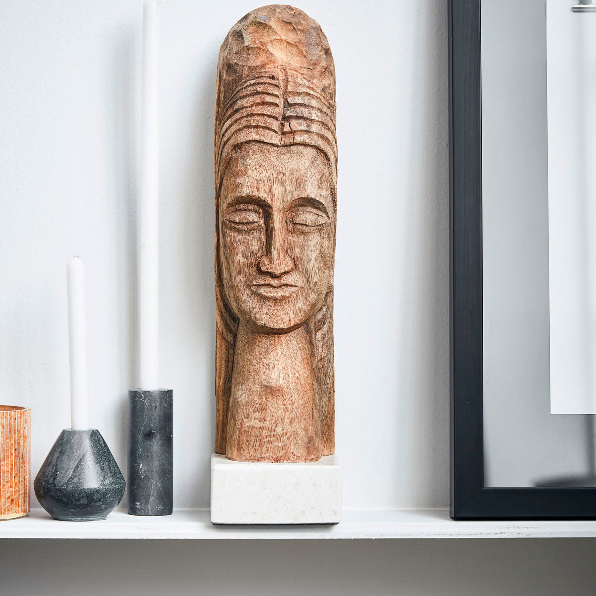 House Doctor - Artwork, Mindful, Natural - b: 9 cm, h: 36 cm