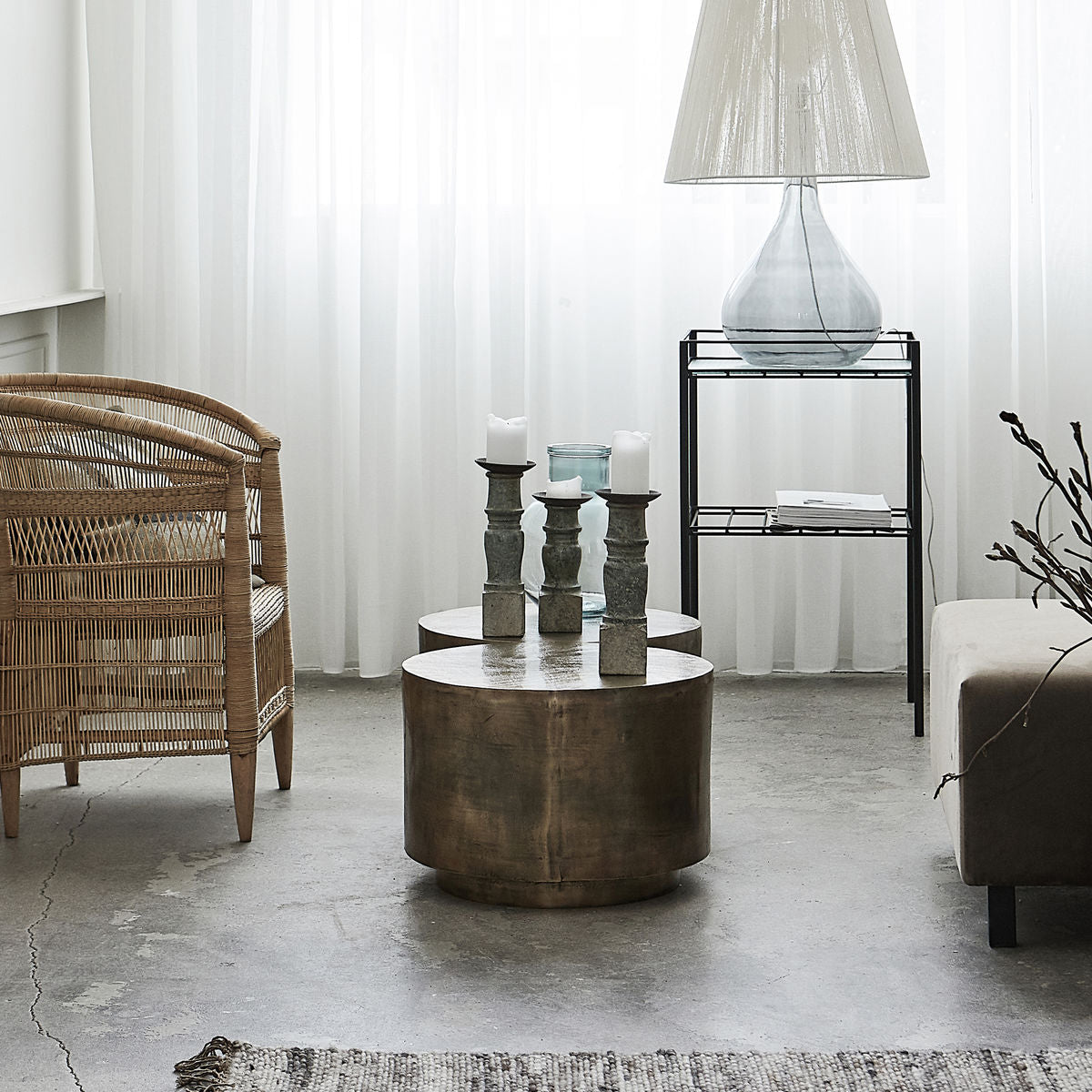 House Doctor - Lysestake, Gima, Grønn - l: 10 cm, b: 10 cm, h: 23 cm