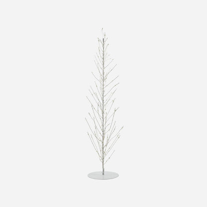 House Doctor Christmas Tree in Steel Wire, Glow, White-H: 60 cm, Dia: 12 cm