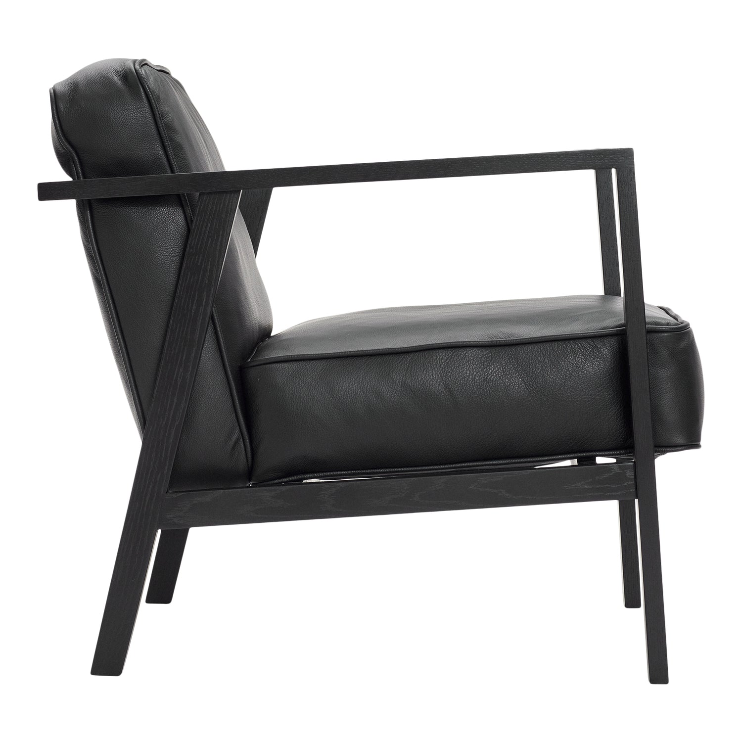 Andersen Furniture - LC1 Lounge Chair - Svart skinn/ramme i svart lakkert