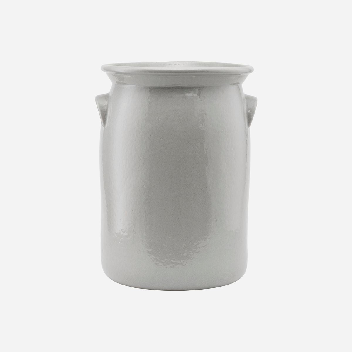 Meraki-ceramic pot, skallaktig grå-H: 36 cm, DIA: 25 cm