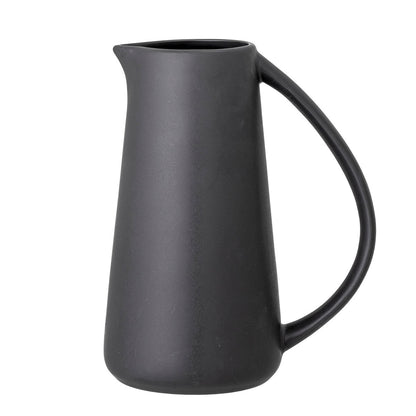 Bloomingville Edit Jug, svart, steingods