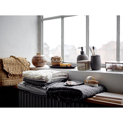 Bloomingville Seval Basket m/lokk, natur, bambus