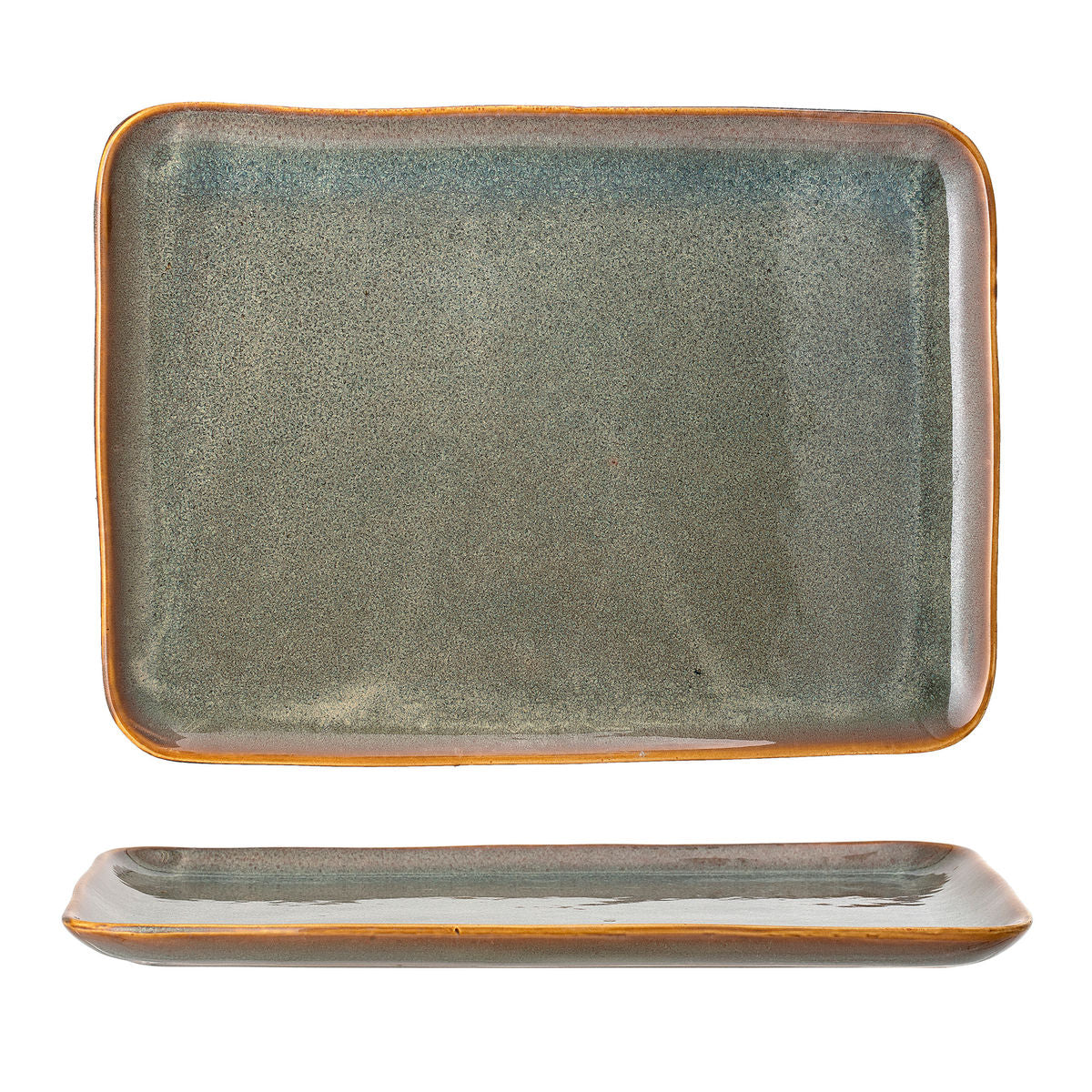 Bloomingville Aime serverer mat, grønt, steingods