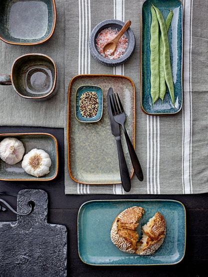 Bloomingville Aime serverer mat, grønt, steingods