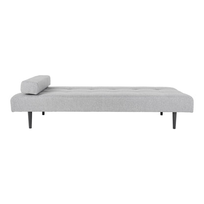 Capri Daybed - Daybed in Light Grey med svarte treben, HN1001