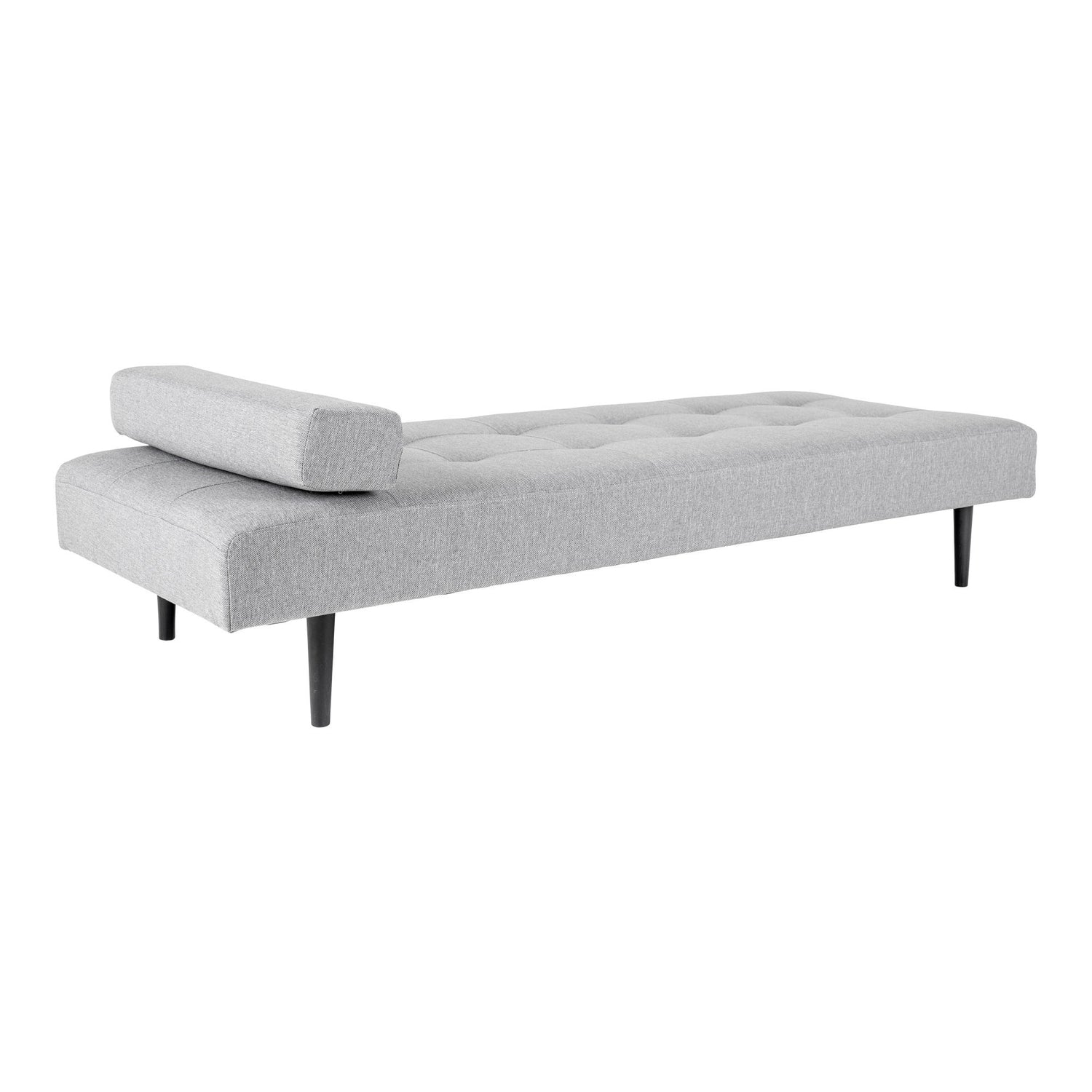Capri Daybed - Daybed in Light Grey med svarte treben, HN1001