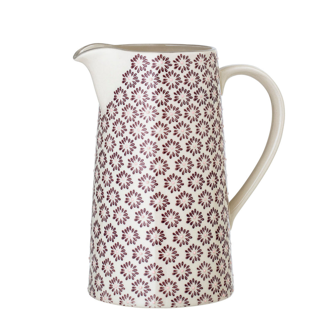 Bloomingville Maya Jug, lilla, steingods