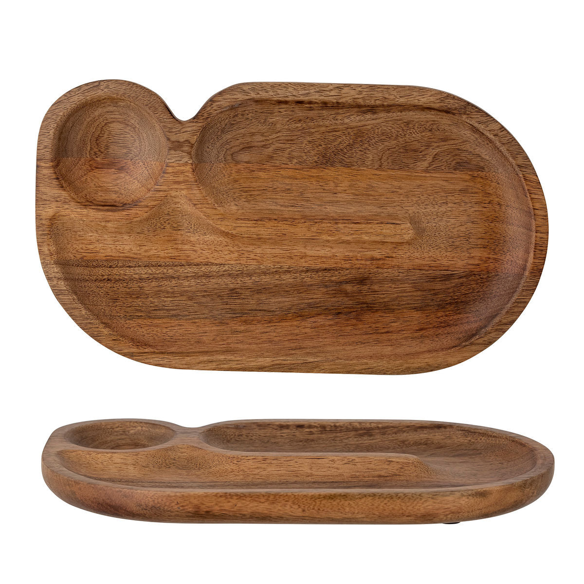 Creative Collection Saben serveringsfat, brun, mango