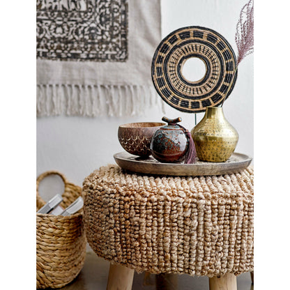 Bloomingville teppe, svart, bomull