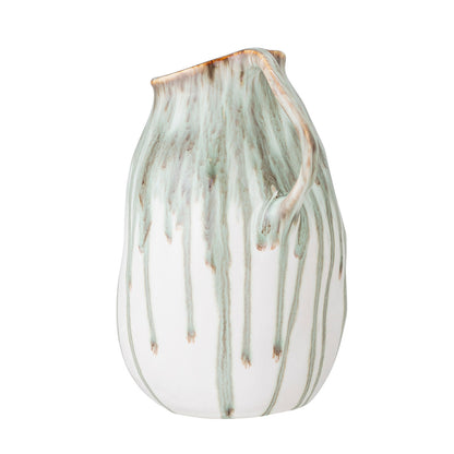 Creative Collection Link Vase, Green, Stoneware