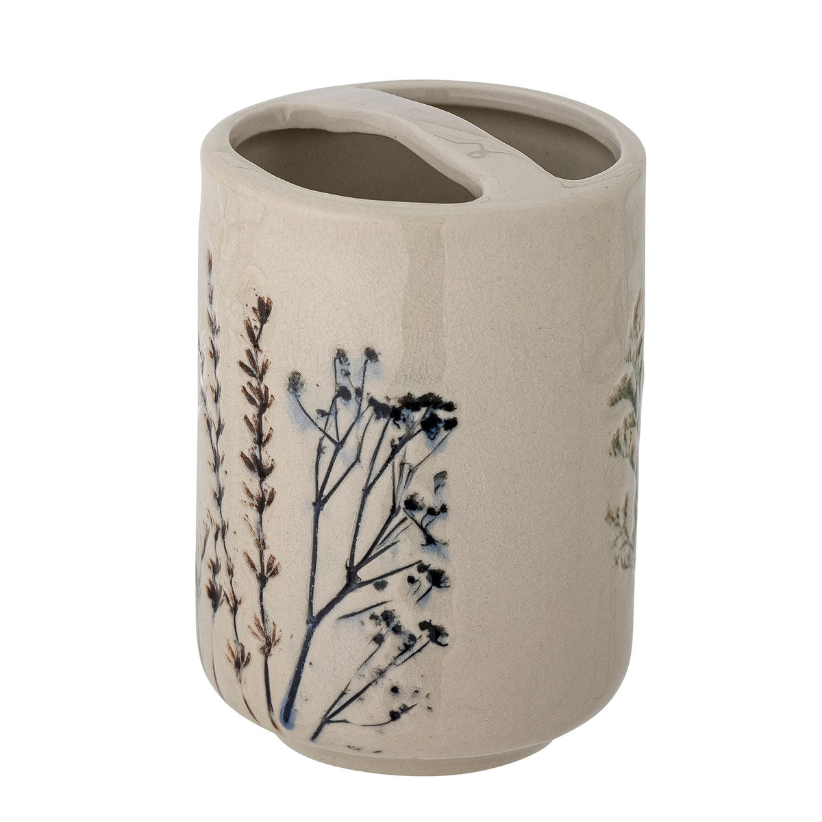 Bloomingville Bea Soap Dispenser sett, natur, steingods