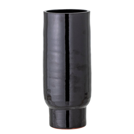 Bloomingville Vefa Vase, Sort, Terrakotta - Bloomingville - DesignGaragen.dk
