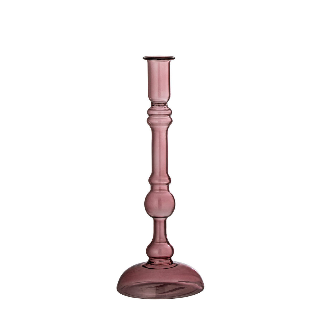 Bloomingville Ferah lysestake, lilla, glass