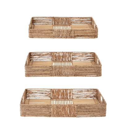 Bloomingville Lecia Tray, Natur, Jute