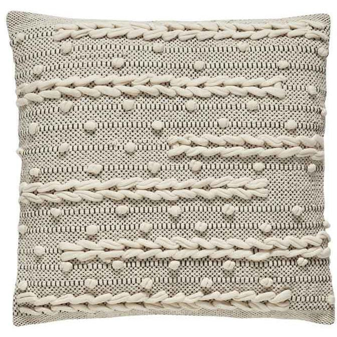 Hübsch Pillowcases - Hvit/svart bomull (45 × 45)