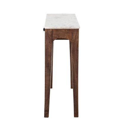 Creative Collection Hauge Side Table, Brown, Marble