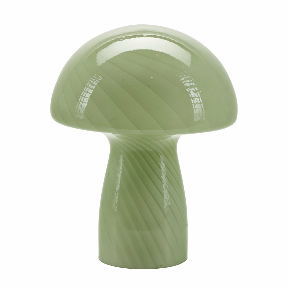 Bahne - Sopplampe / soppbordlampe, grønn - H23 cm.