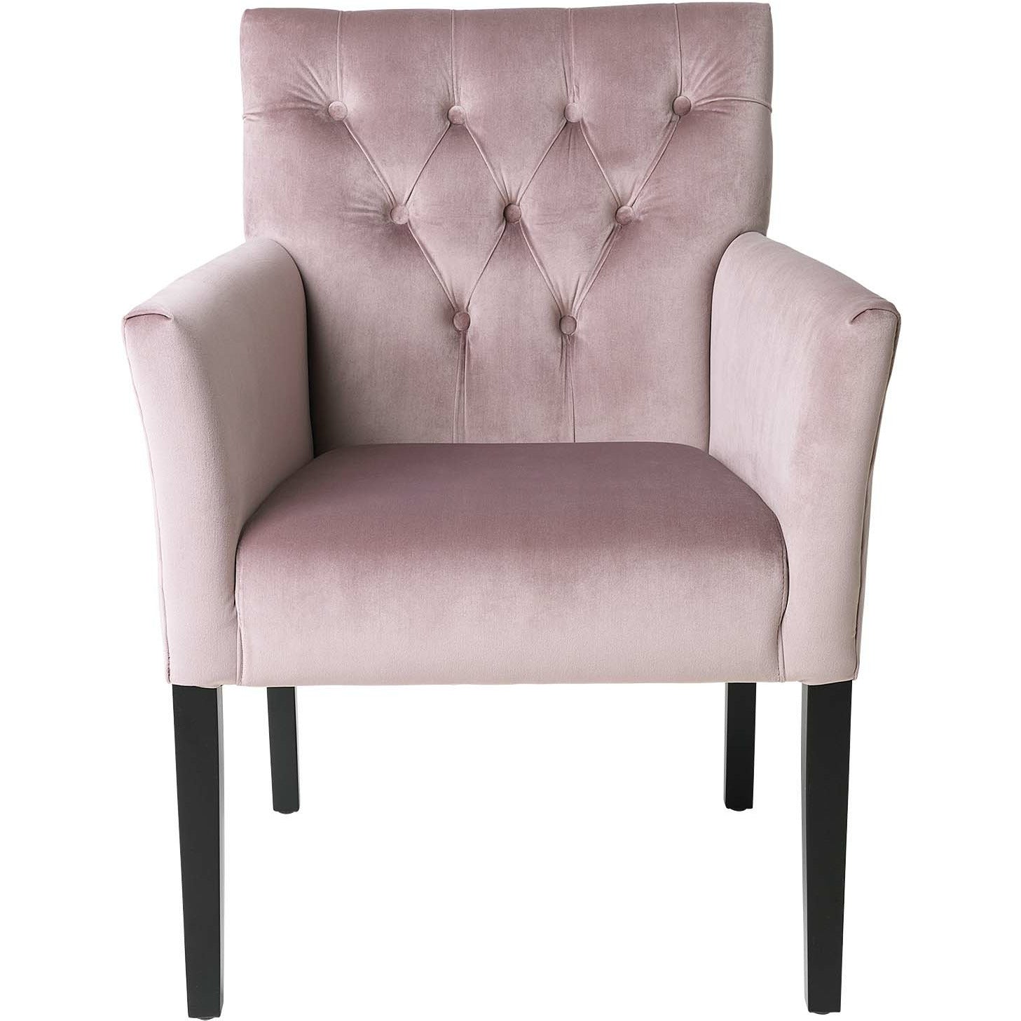 Cosy Living Chair - Sander Dining Chair - Velvet - Old Rose*