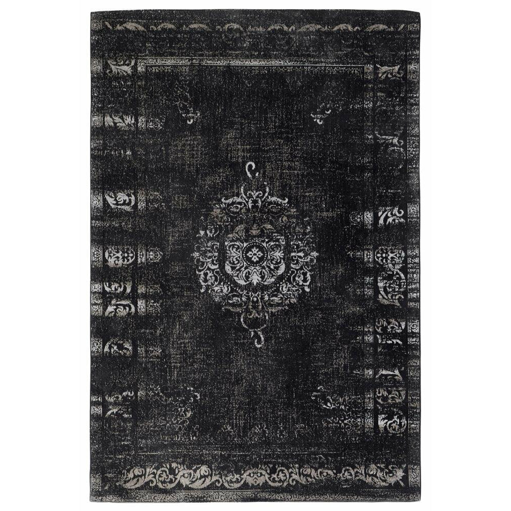 Nordal Grand Woven Cotton Tearm - 160x240 - Mørk grå/svart