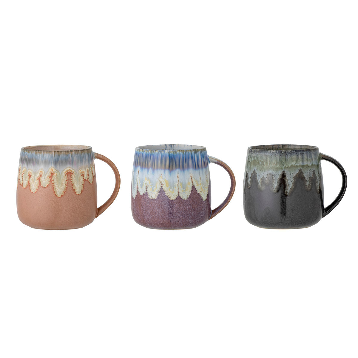 Creative Collection Cloe Mugs, Blue, Stoneware