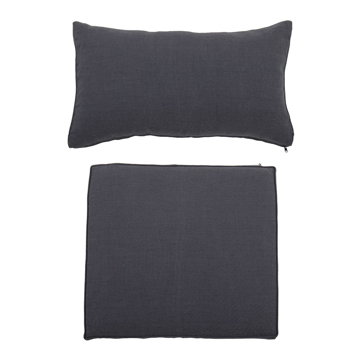 Bloomingville Mundo Pillowcases (uten fylling), Gray, Polyester