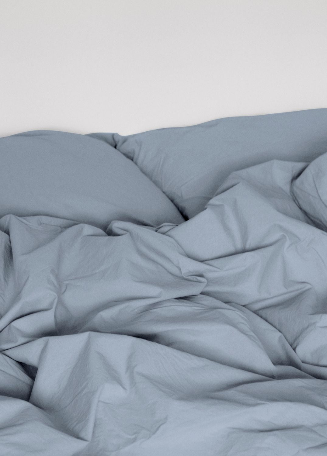 Sekan Studio bomull percale sengesett - på grunn av blått