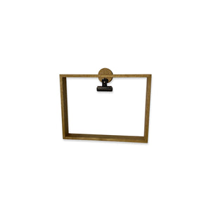 Langbo A5 Frame - Natural Oiled Oak / Brass - Langbo - DesignGaragen.dk