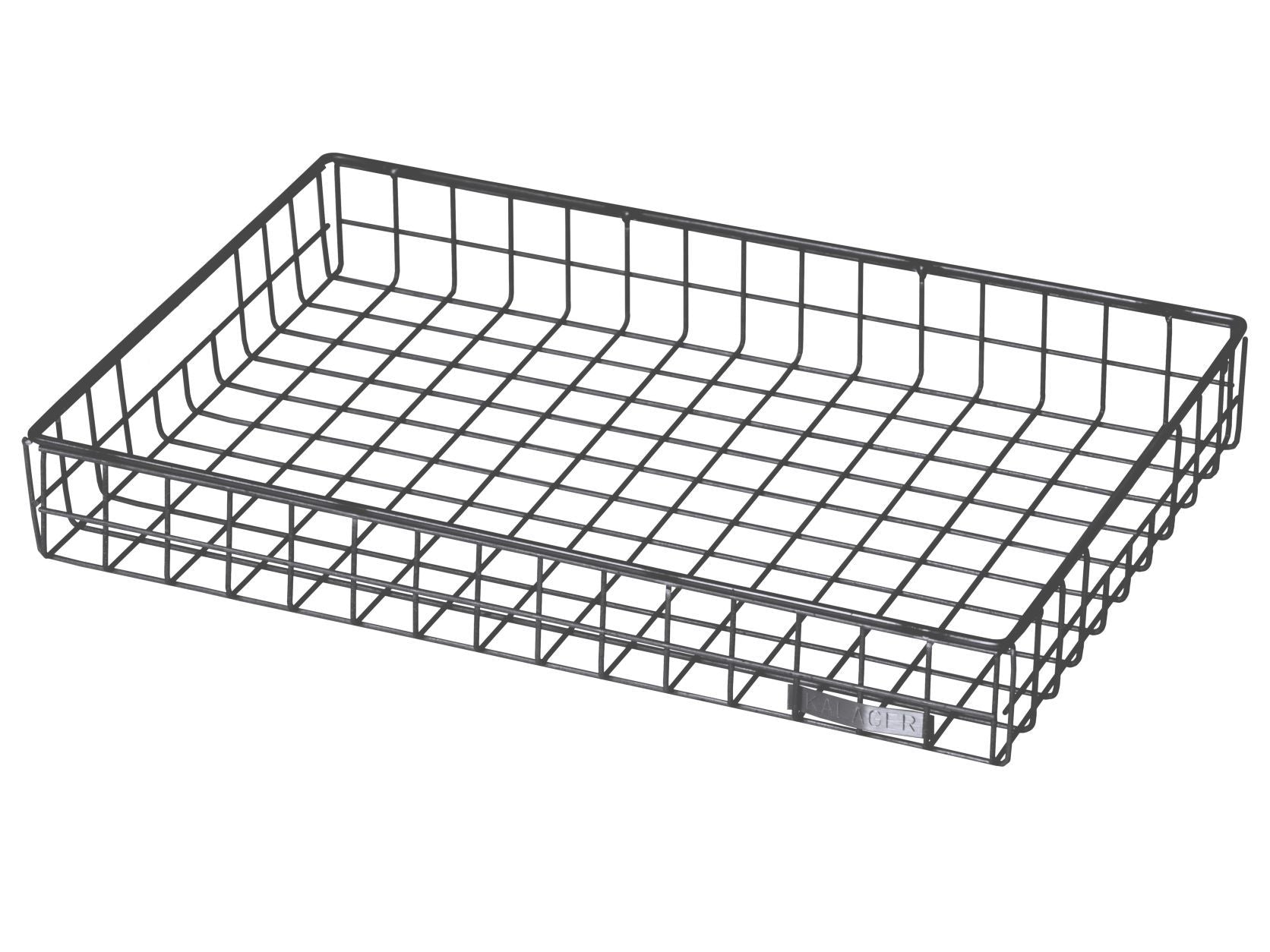 Kalager Design Wire Tray, Mellom, Alu Zinc