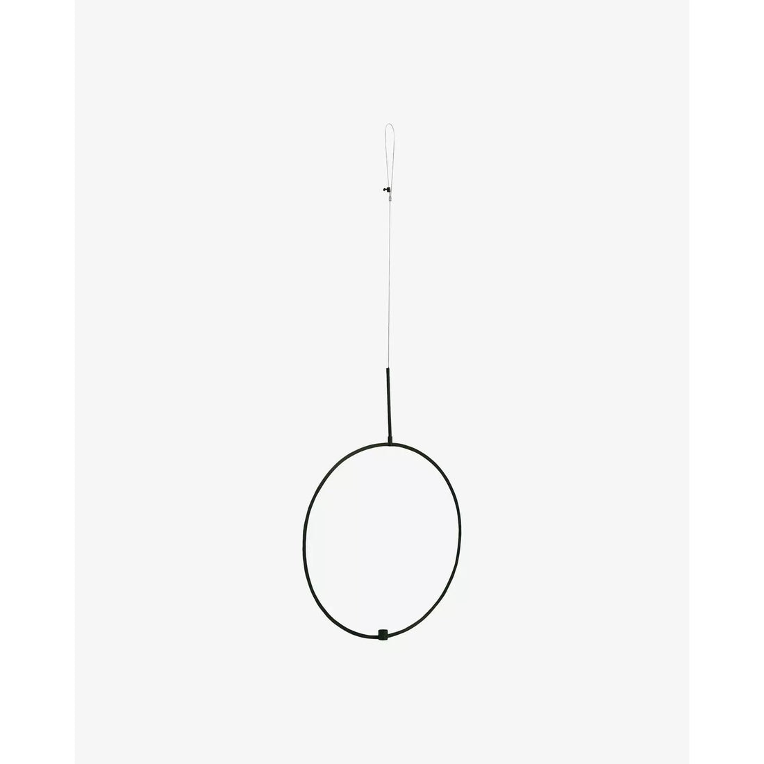 Circle Candlestick for Hanging - Ø42 cm - Svart