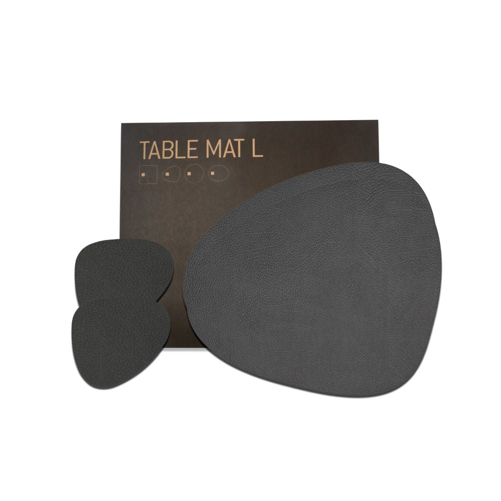 Gavesett Lind Dna Curve L Hippo Black-Anthr. 2 stk