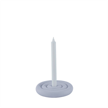 Oyoy Living Savi Ceramic Candlestick - Lav - Lavendel