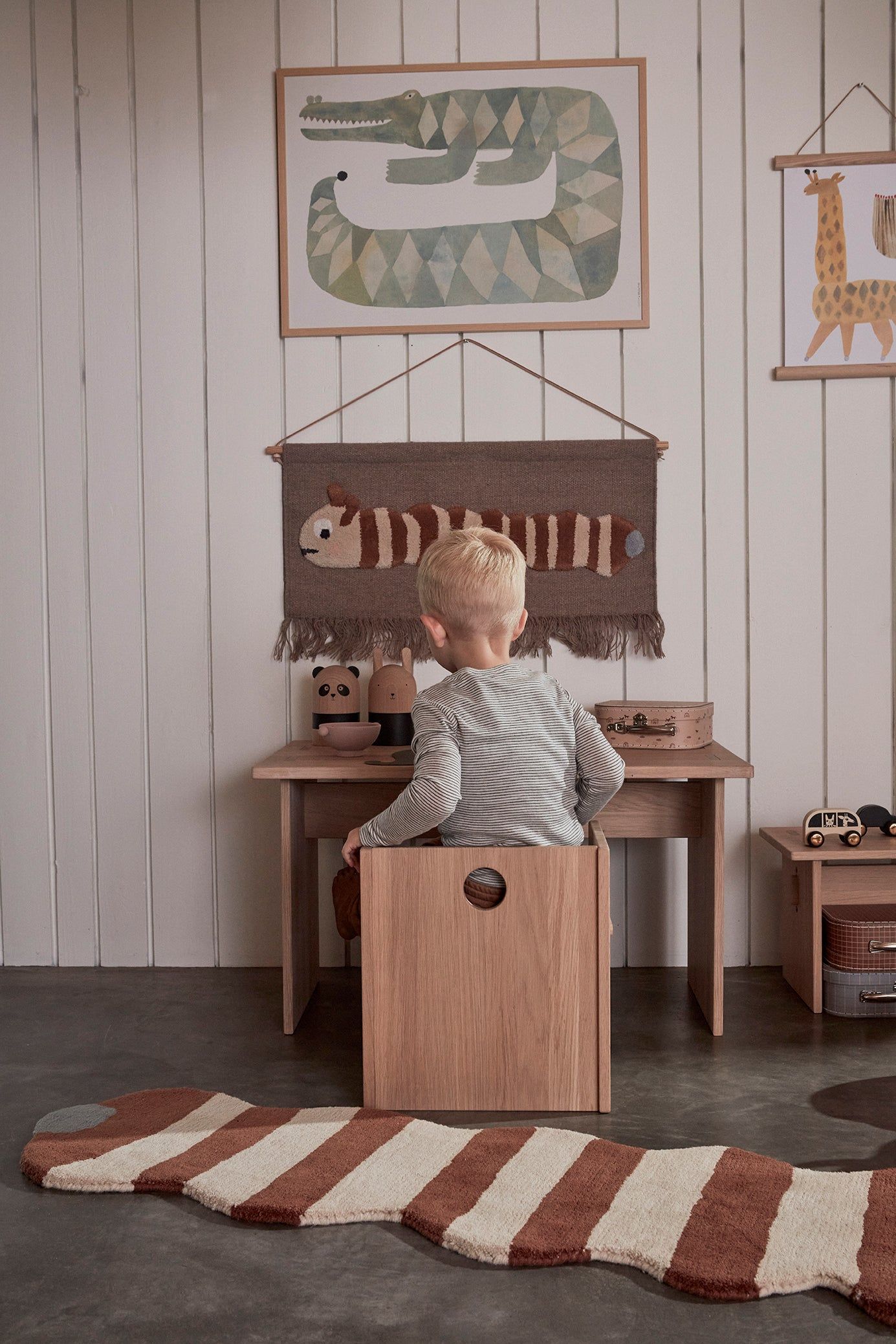 OYOY MINI Arca Stol - OYOY MINI - Naturlig