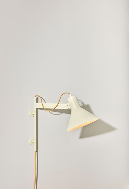 Hübsch Studio Wall Lamp Beige/Orange